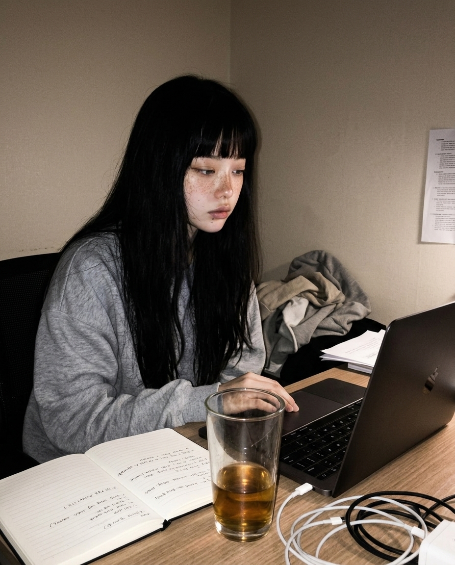 06시 새벽 끝자락
